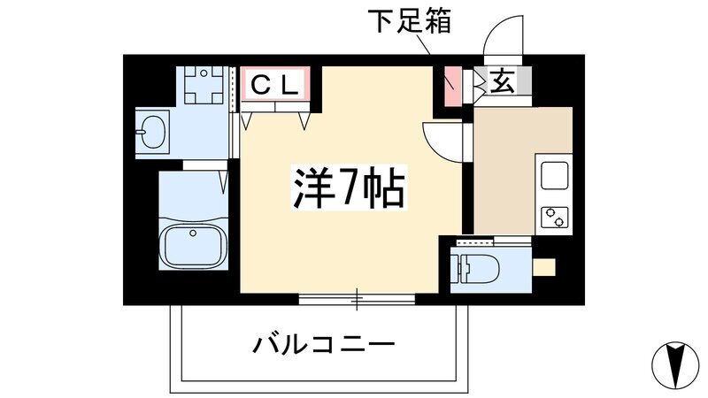 愛知県名古屋市昭和区広路通２ 御器所駅 1K マンション 賃貸物件詳細