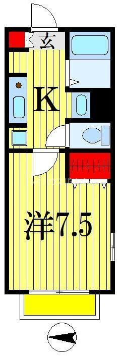 千葉県船橋市東船橋１ 東船橋駅 1K アパート 賃貸物件詳細