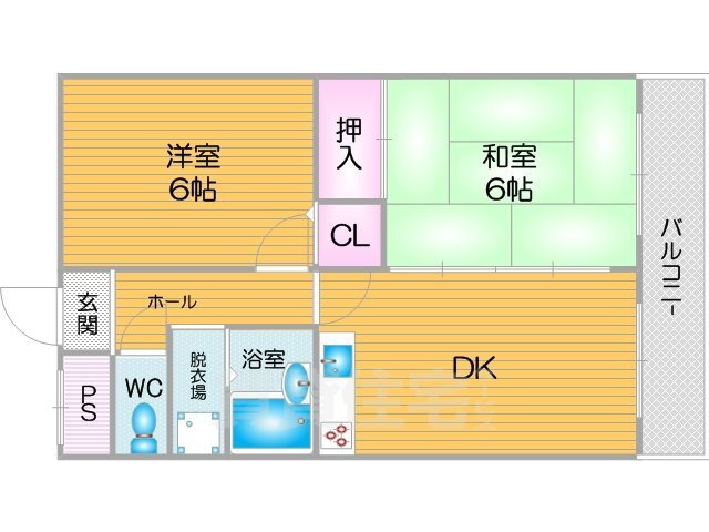 大阪府大阪市西成区潮路１ 岸里駅 2DK マンション 賃貸物件詳細