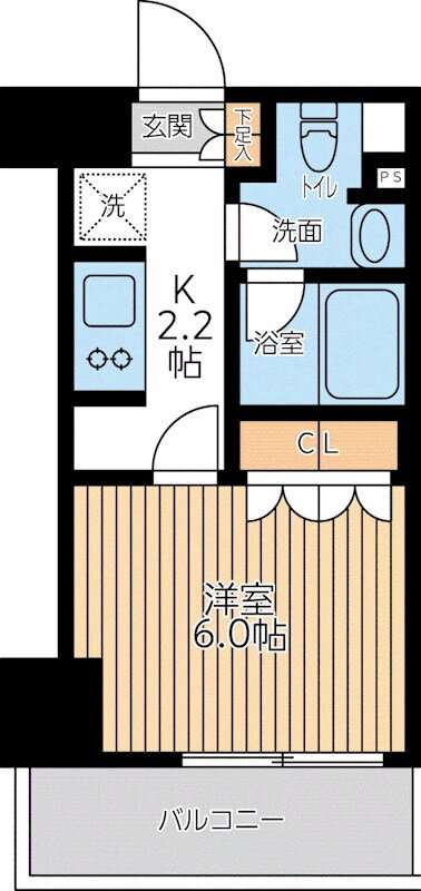 神奈川県横浜市西区中央１ 戸部駅 1K マンション 賃貸物件詳細