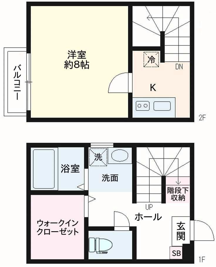 ＹＫハウス 1階 1SK 賃貸物件詳細