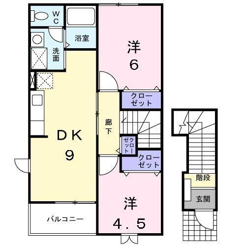 青森県八戸市新井田西２ 2DK アパート 賃貸物件詳細