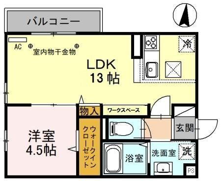 埼玉県所沢市東所沢３ 東所沢駅 1LDK アパート 賃貸物件詳細