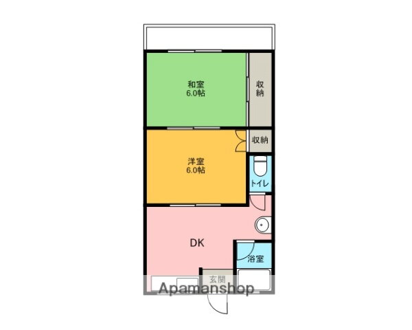 岩内マンション 2階 2DK 賃貸物件詳細