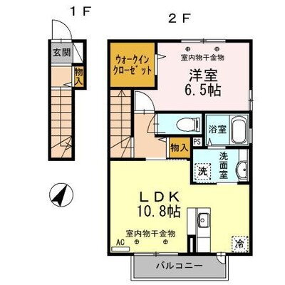 高知県高知市高須新木 東新木駅 1LDK アパート 賃貸物件詳細