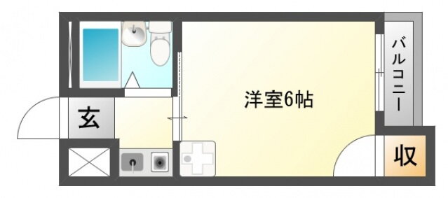 大阪府吹田市千里山松が丘 千里山駅 1K アパート 賃貸物件詳細