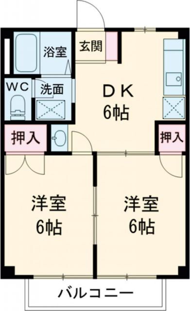 熊本県宇城市松橋町西下郷 松橋駅 2DK アパート 賃貸物件詳細