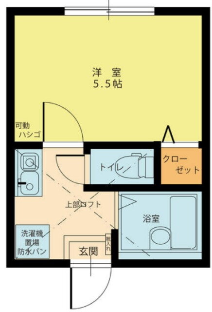 東京都江戸川区江戸川３ 一之江駅 1K アパート 賃貸物件詳細