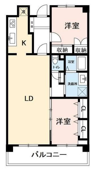 ＰＬＥＮＤＹ相模原清新 3階 2LDK 賃貸物件詳細