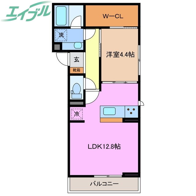三重県四日市市幸町 四日市駅 1LDK アパート 賃貸物件詳細