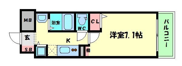 大阪府大阪市西区京町堀２ 本町駅 1K マンション 賃貸物件詳細