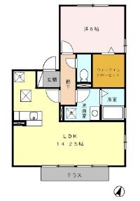 静岡県袋井市葵町２ 袋井駅 1LDK アパート 賃貸物件詳細