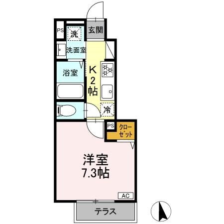 （仮）東野川１丁目ＰＪ　Ｃ棟 1階 1K 賃貸物件詳細