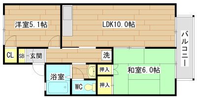 大阪府高槻市郡家新町 摂津富田駅 2LDK アパート 賃貸物件詳細