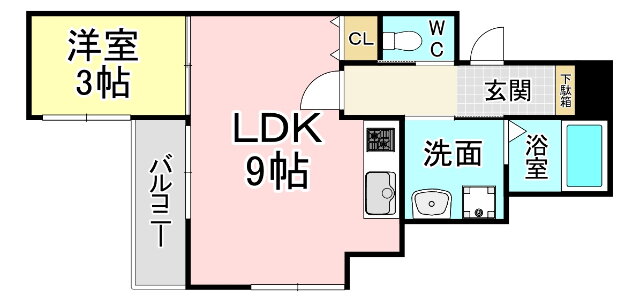 福岡県北九州市戸畑区牧山１ 戸畑駅 1LDK アパート 賃貸物件詳細