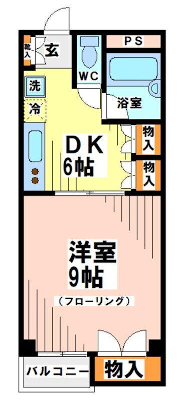 東京都調布市若葉町２ 仙川駅 1DK マンション 賃貸物件詳細