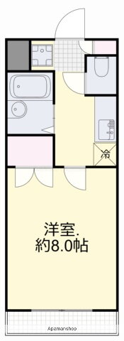 岡山県岡山市北区奉還町４ 備前三門駅 1K マンション 賃貸物件詳細