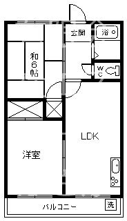 山梨県甲府市大里町 甲府駅 2LDK アパート 賃貸物件詳細