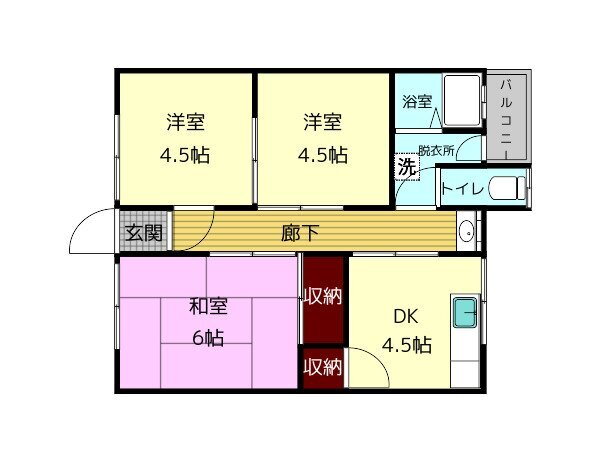 奈良県奈良市学園新田町 学園前駅 3K アパート 賃貸物件詳細