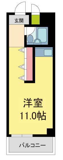 兵庫県西宮市末広町 夙川駅 ワンルーム マンション 賃貸物件詳細