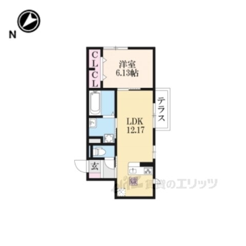 滋賀県彦根市川瀬馬場町 河瀬駅 1LDK アパート 賃貸物件詳細