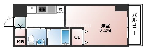 大阪府吹田市垂水町３ 江坂駅 1K マンション 賃貸物件詳細