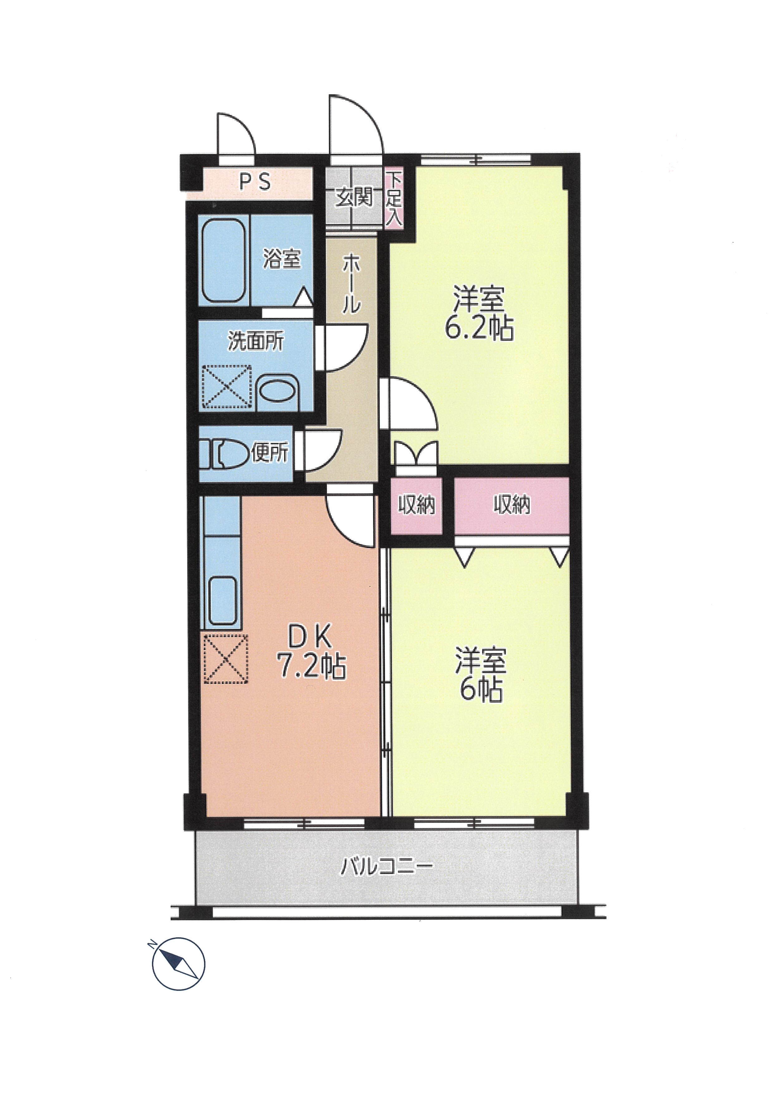 千葉県市原市加茂２ 上総村上駅 2DK マンション 賃貸物件詳細