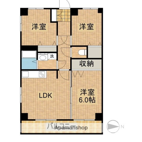 宮崎県宮崎市大塚町樋ノ口 宮崎駅 3LDK マンション 賃貸物件詳細