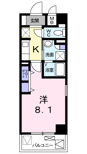 兵庫県神戸市長田区長田町２ 長田駅 1K マンション 賃貸物件詳細