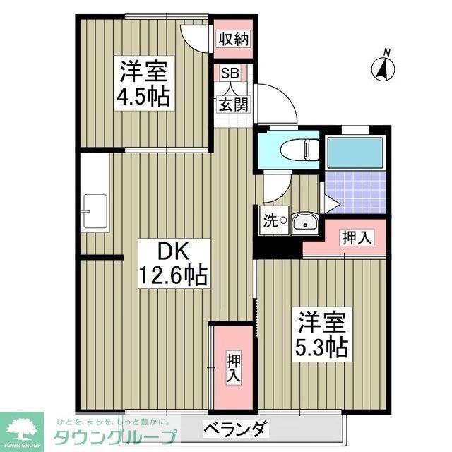 埼玉県久喜市栗原１ 幸手駅 2DK アパート 賃貸物件詳細