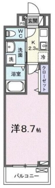 埼玉県所沢市松葉町 新所沢駅 1K アパート 賃貸物件詳細