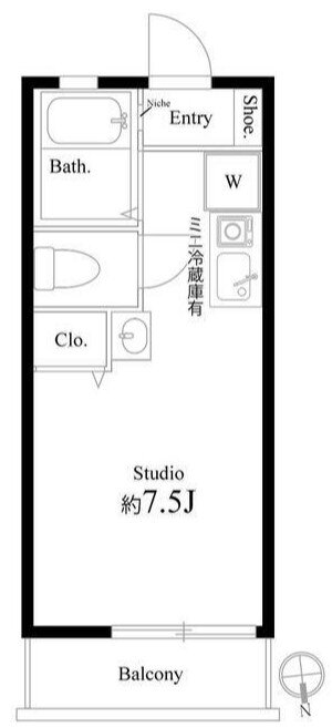 東京都足立区中央本町２ 五反野駅 ワンルーム アパート 賃貸物件詳細