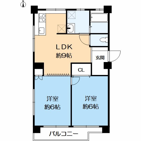 兵庫県西宮市瓦林町 西宮北口駅 2DK マンション 賃貸物件詳細