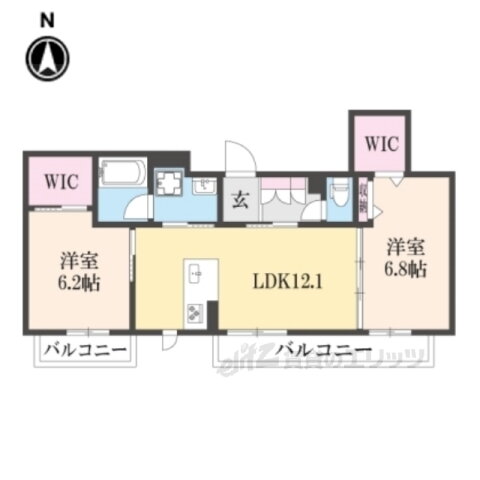 滋賀県大津市南志賀３ 南滋賀駅 2LDK アパート 賃貸物件詳細