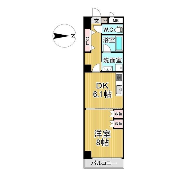 サンコート梅森台 3階 ワンルーム 賃貸物件詳細
