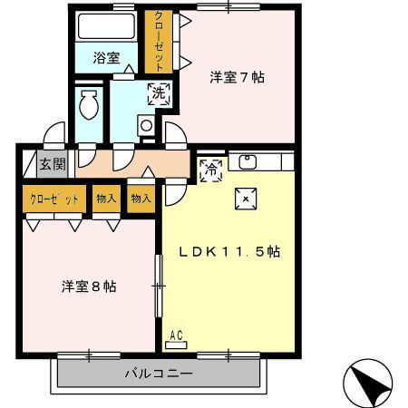 静岡県田方郡函南町上沢 大場駅 2LDK アパート 賃貸物件詳細