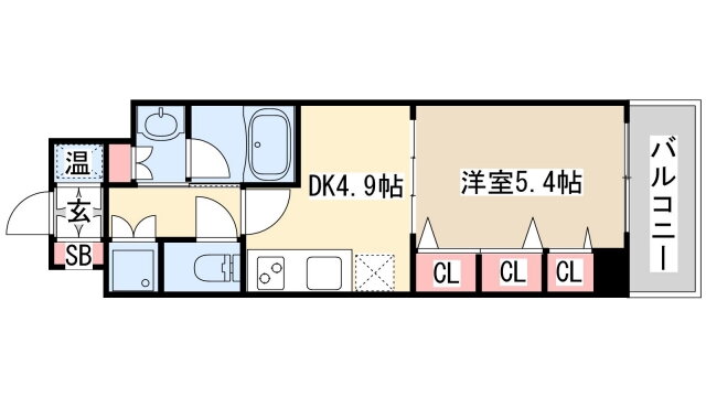 兵庫県神戸市中央区磯上通３ 三ノ宮駅 1DK マンション 賃貸物件詳細