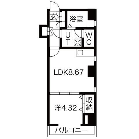 愛知県名古屋市中村区亀島２ 名古屋駅 1LDK マンション 賃貸物件詳細