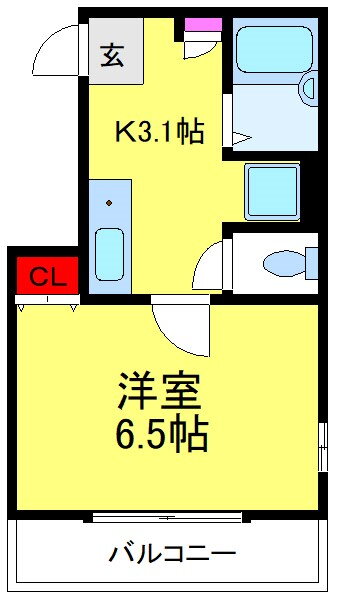 東京都荒川区東日暮里３ 日暮里駅 1K マンション 賃貸物件詳細