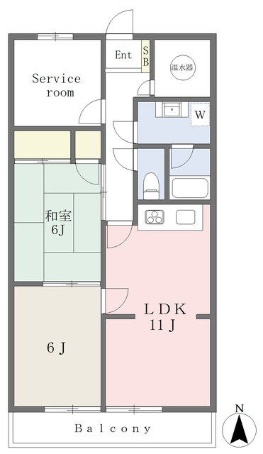 ライオンズマンション川口第２ 2階 2SLDK 賃貸物件詳細