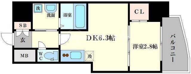 大阪府大阪市天王寺区上汐５ 四天王寺前夕陽ヶ丘駅 1DK マンション 賃貸物件詳細