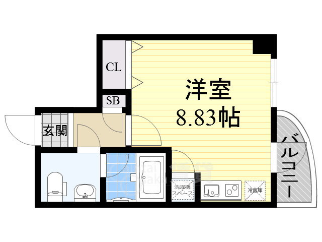 大阪府大阪市北区豊崎５ 中津駅 ワンルーム マンション 賃貸物件詳細