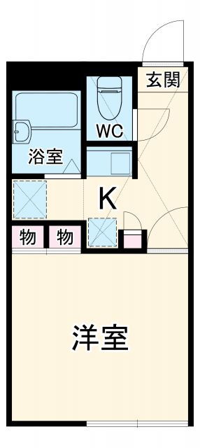 埼玉県さいたま市桜区桜田２ 西浦和駅 1K アパート 賃貸物件詳細