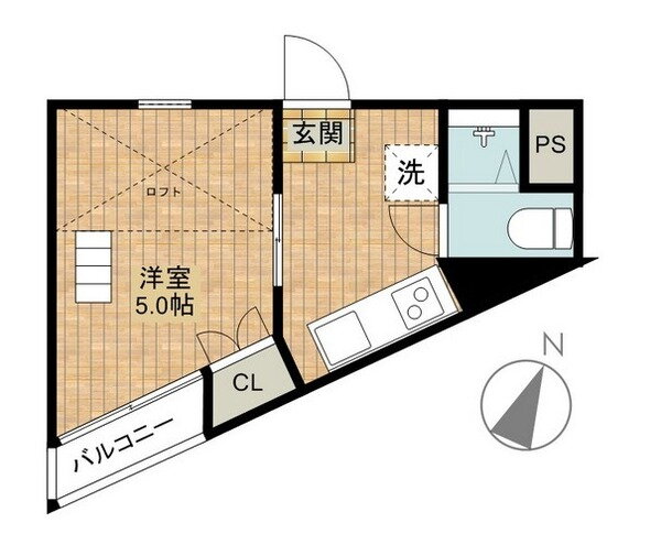 埼玉県入間郡毛呂山町大字毛呂本郷 毛呂駅 1K アパート 賃貸物件詳細