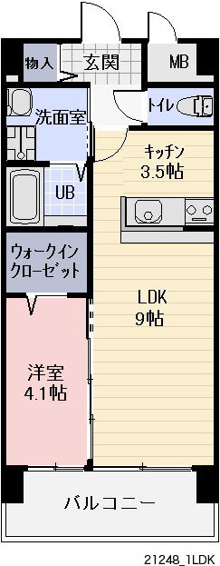 長野県長野市大字栗田 長野駅 1LDK マンション 賃貸物件詳細