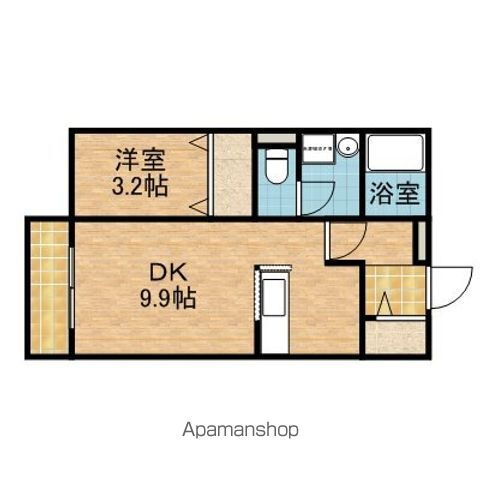 茨城県鹿嶋市大字宮中 鹿島神宮駅 1DK アパート 賃貸物件詳細