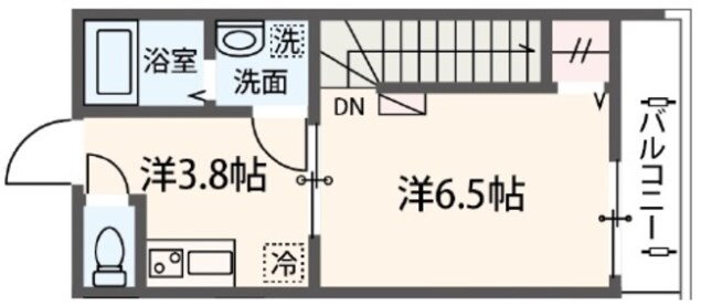 東京都杉並区上荻３ 西荻窪駅 1K アパート 賃貸物件詳細