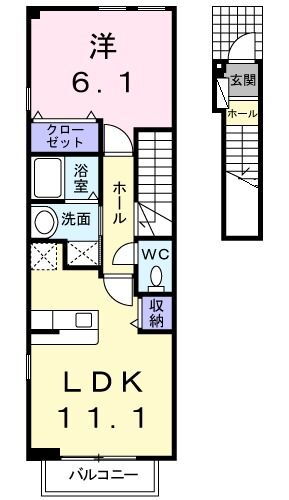 兵庫県神戸市西区玉津町出合 山陽明石駅 1LDK アパート 賃貸物件詳細