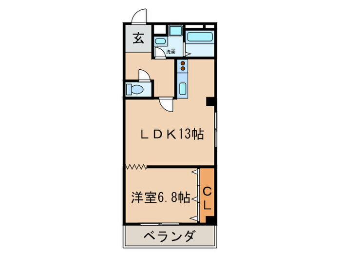 アクアフォレスト 4階 1LDK 賃貸物件詳細