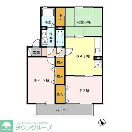 福岡県福岡市東区香椎６ 香椎神宮駅 3DK アパート 賃貸物件詳細
